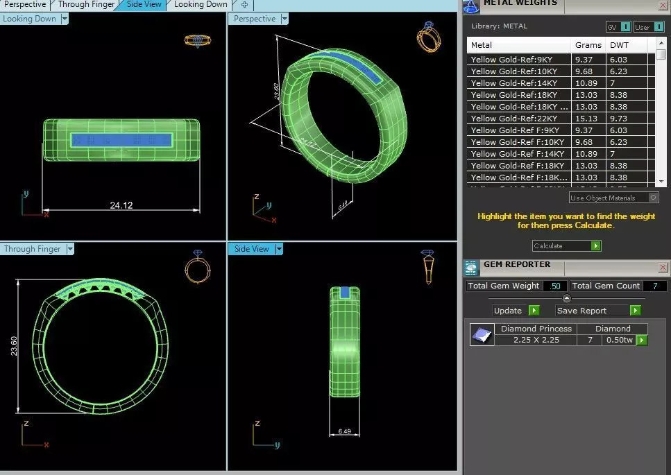 34 UNPRECEDENTED Ladies Statement with render video images 3D print model_41