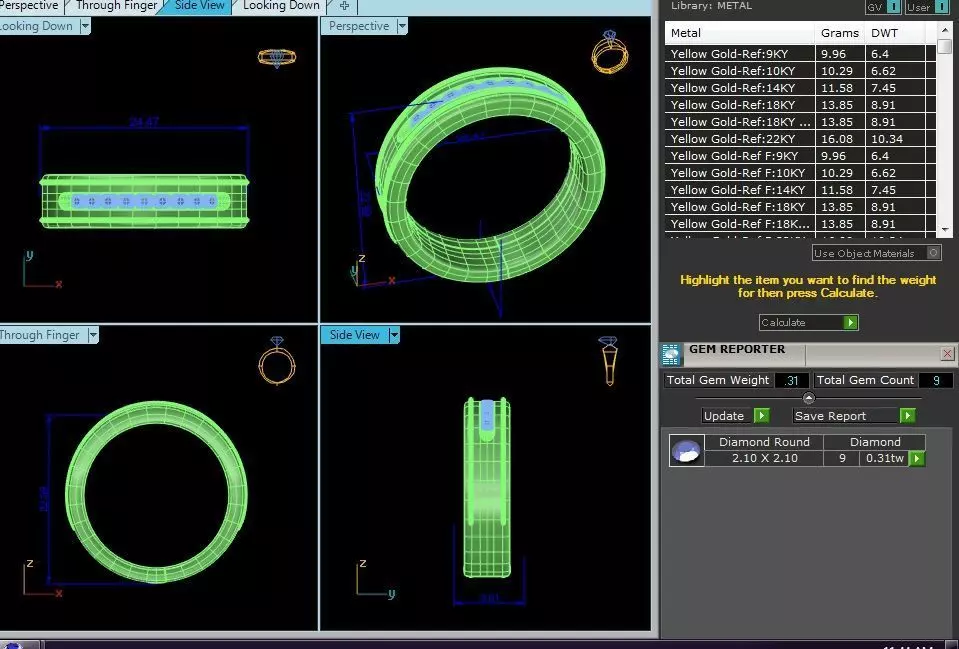 34 UNPRECEDENTED Ladies Statement with render video images 3D print model_42