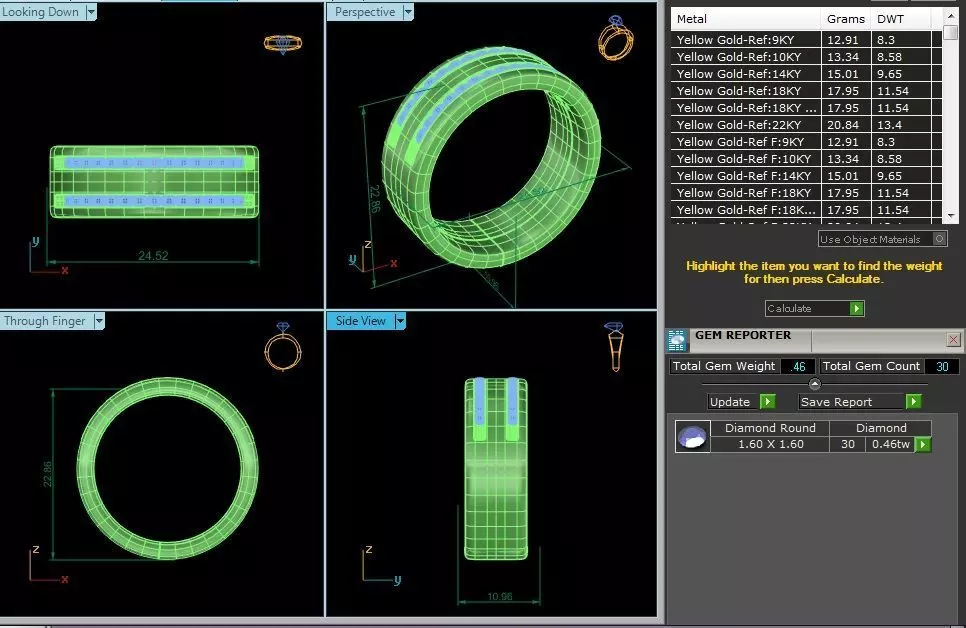 34 UNPRECEDENTED Ladies Statement with render video images 3D print model_44