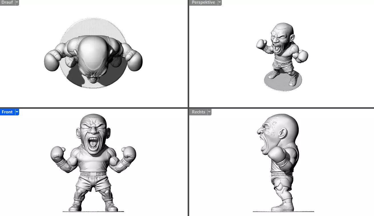 funny mike tyson 3D print model_7