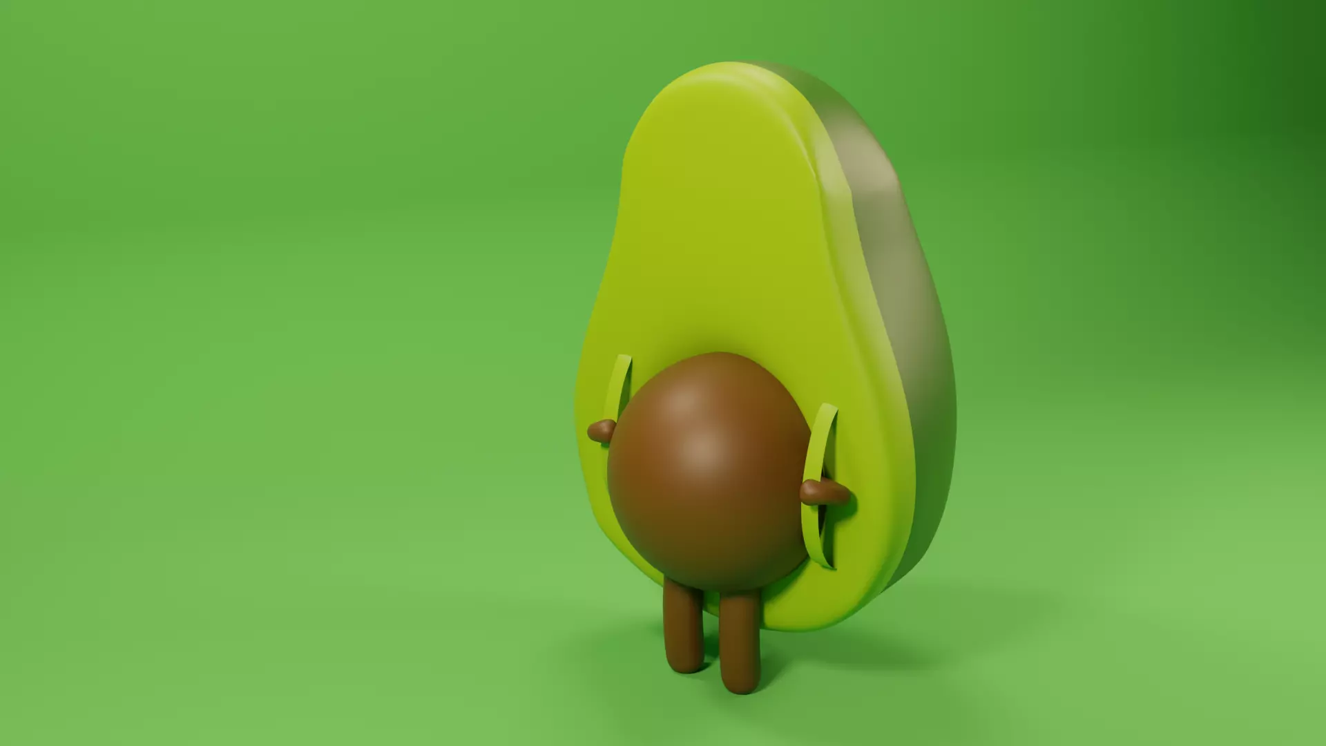 Minicado  Low-poly 3D model_3