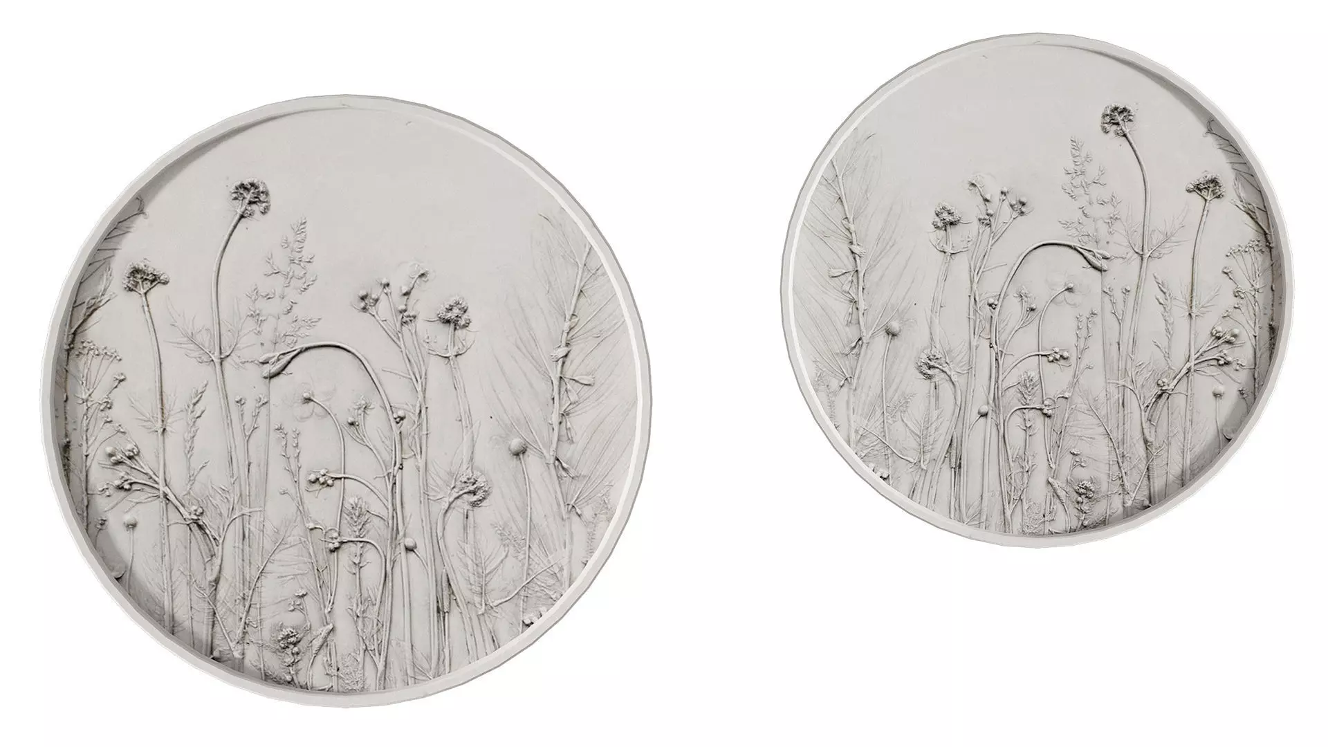 Botany Panel 3D model_1