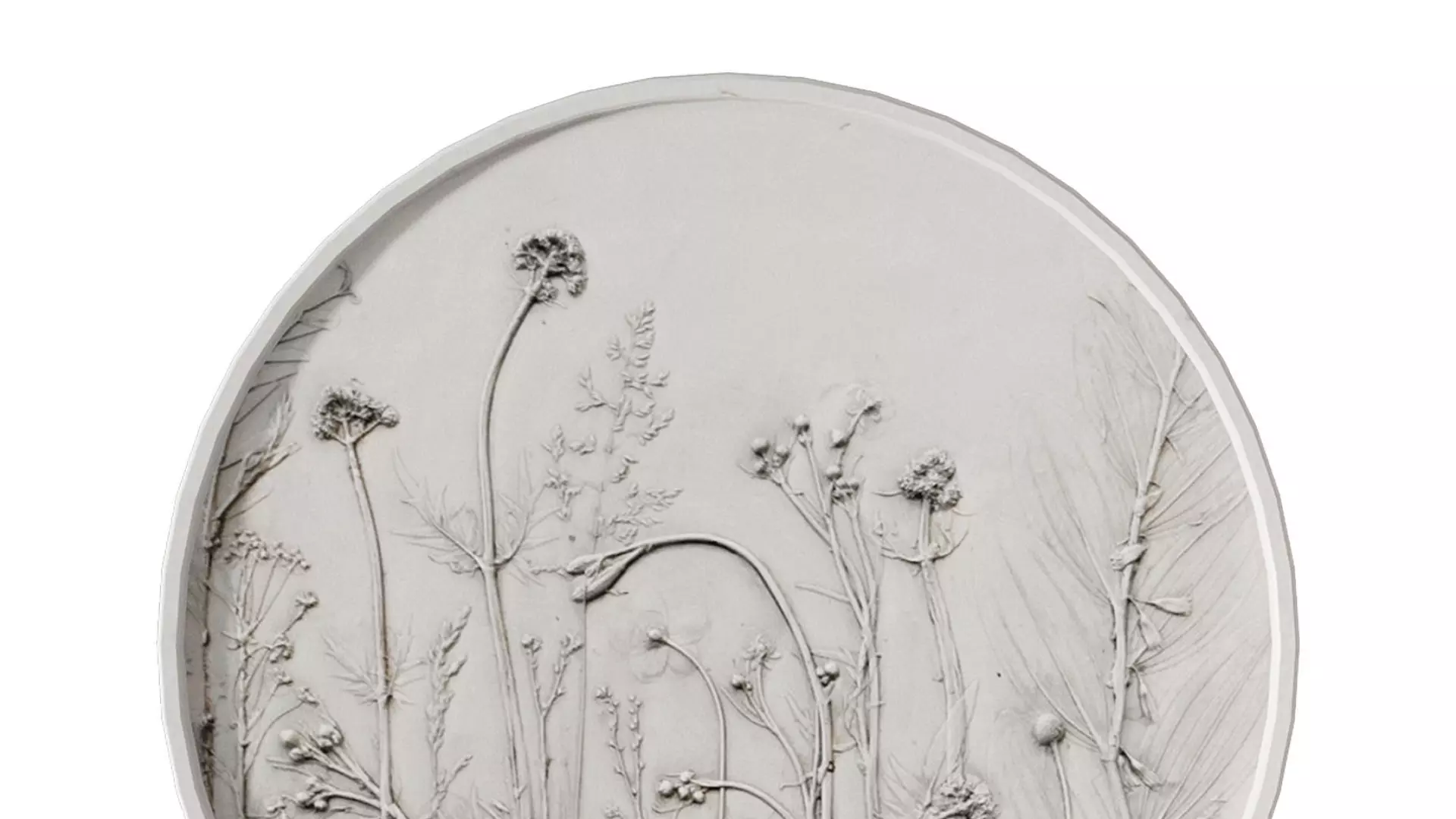 Botany Panel 3D model_3