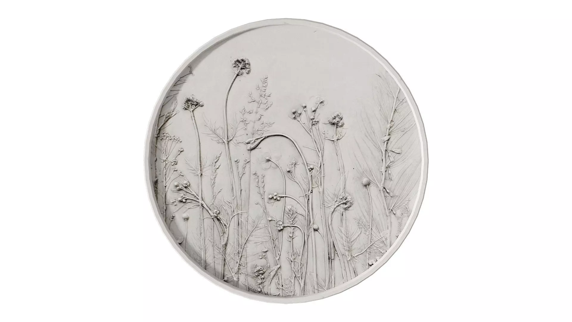 Botany Panel 3D model_0