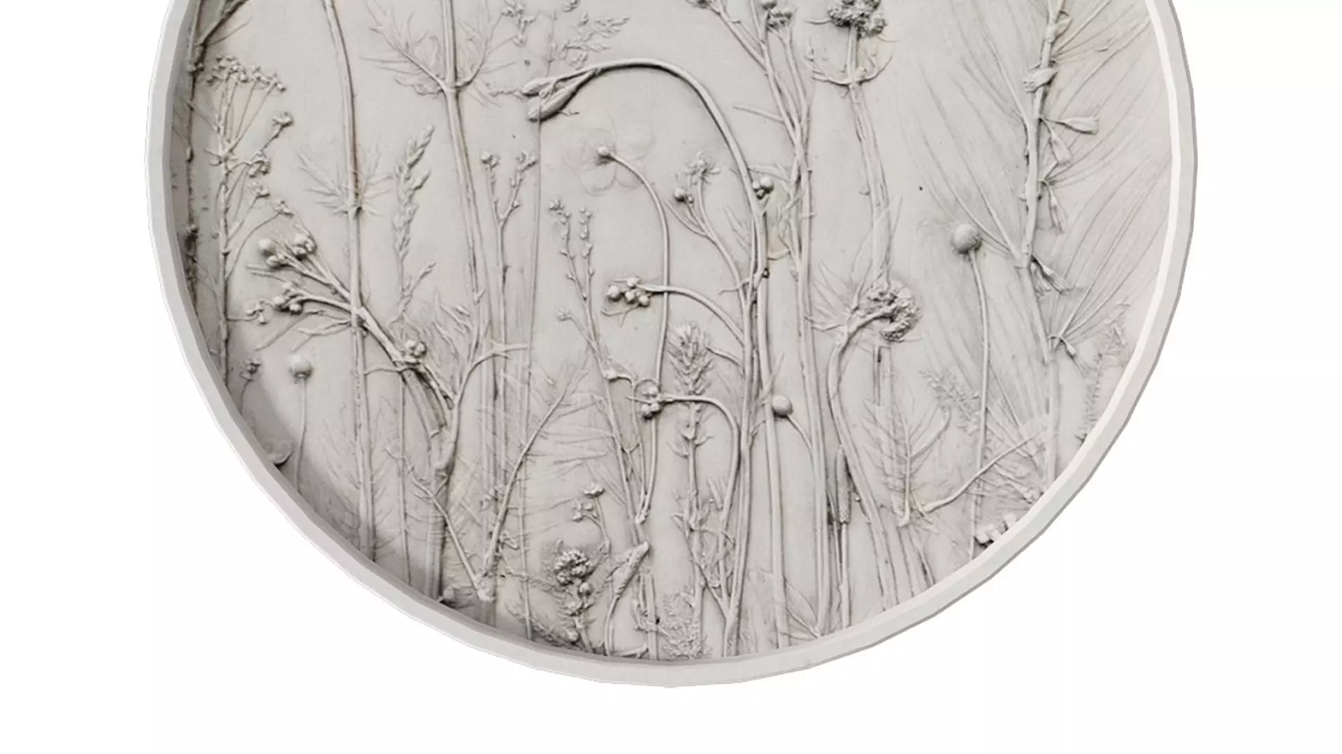 Botany Panel 3D model_4