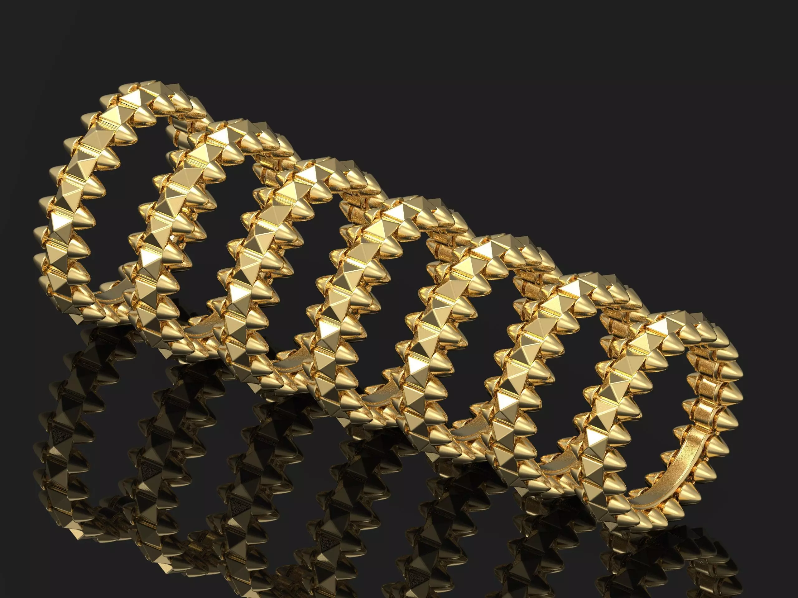 CLASH DE RING 3D print model_12