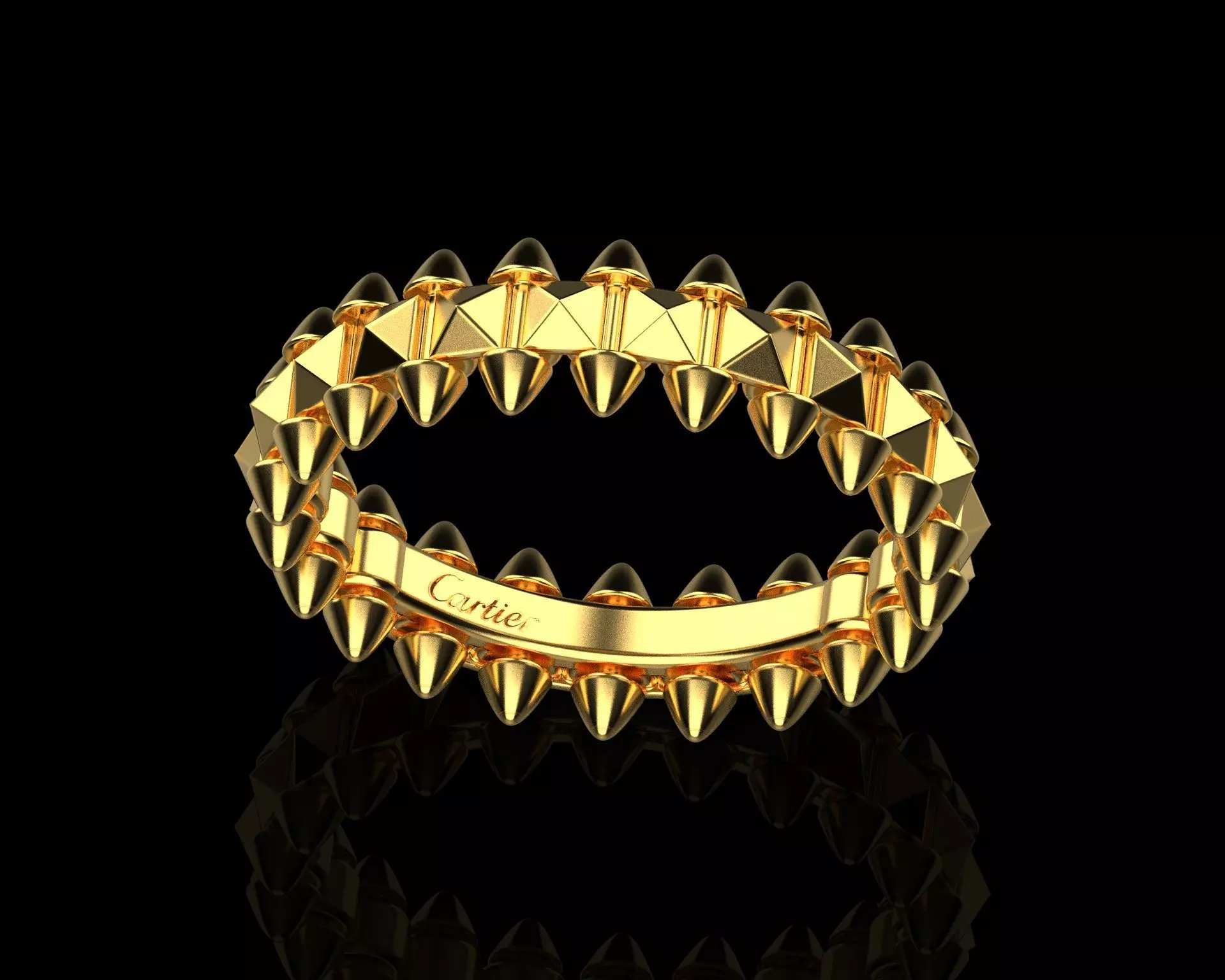 CLASH DE RING 3D print model_5