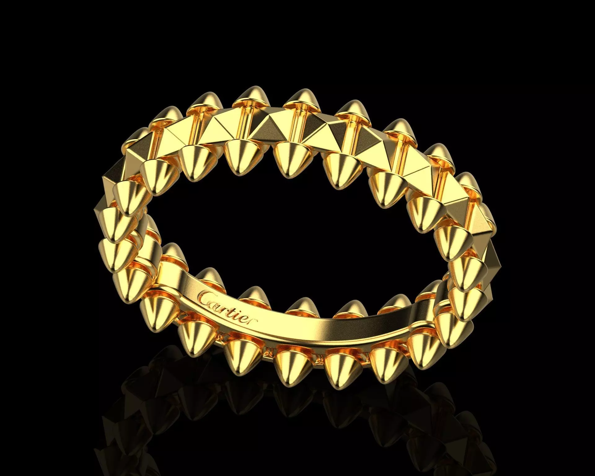 CLASH DE RING 3D print model_4