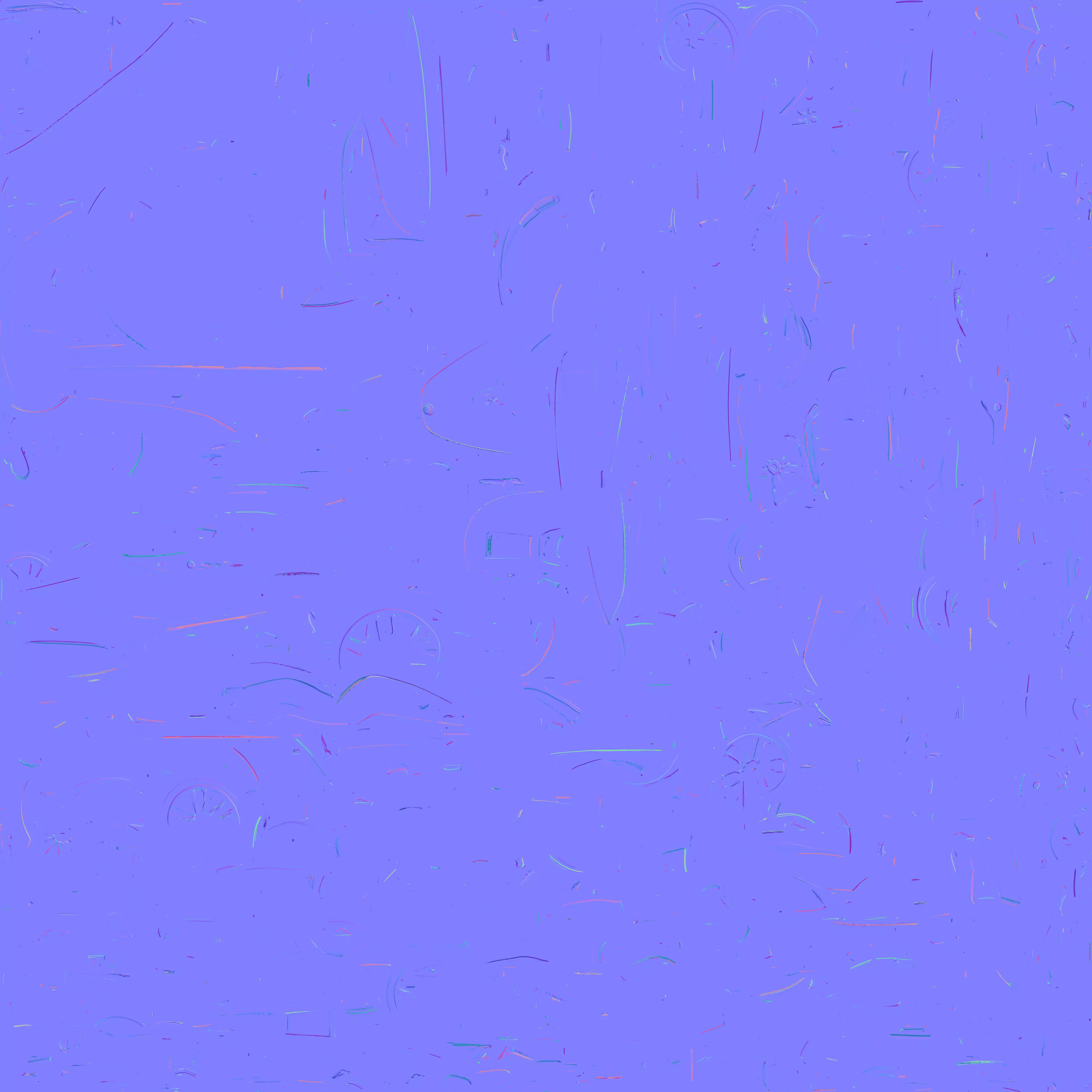 Futuristic Hypercar 3D Model SciFi Racing Vehicle 3D model_3