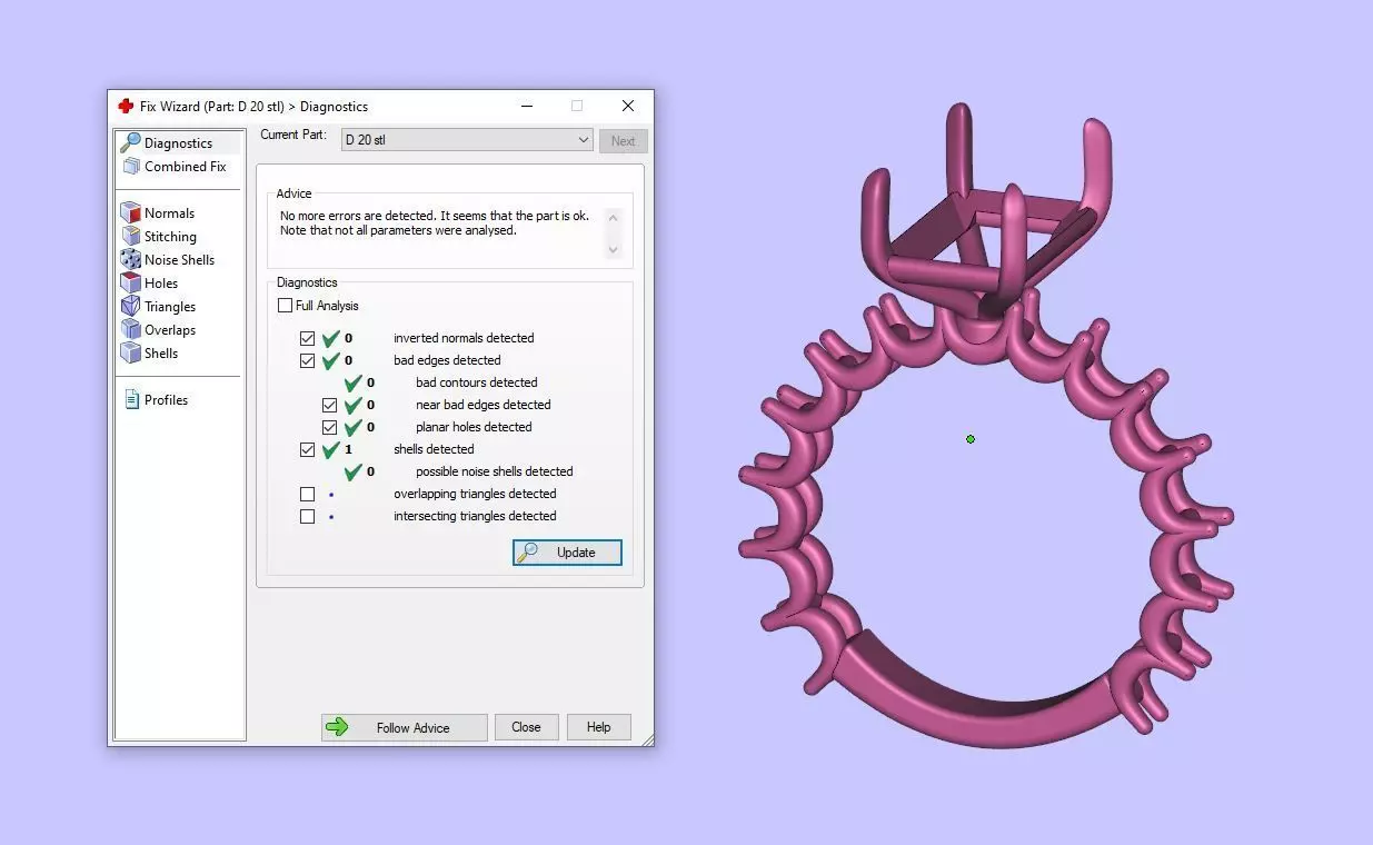 Gold N1565 3D print model_8