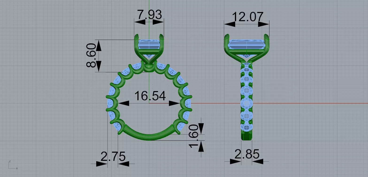 Gold N1565 3D print model_7