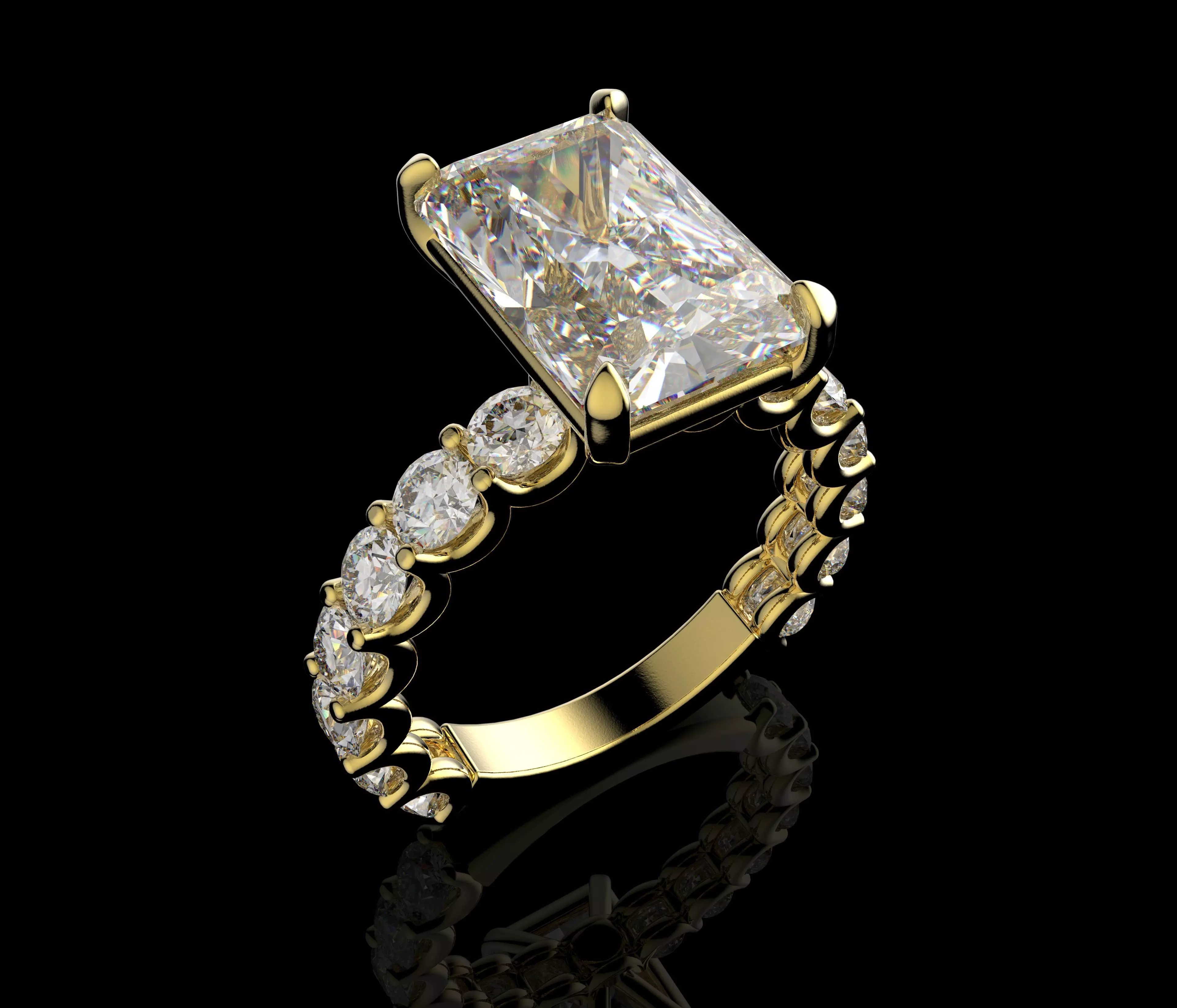 Gold N1565 3D print model_6