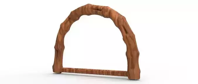 Bamboo Handle Injected in ABS  for Luxury Handbags