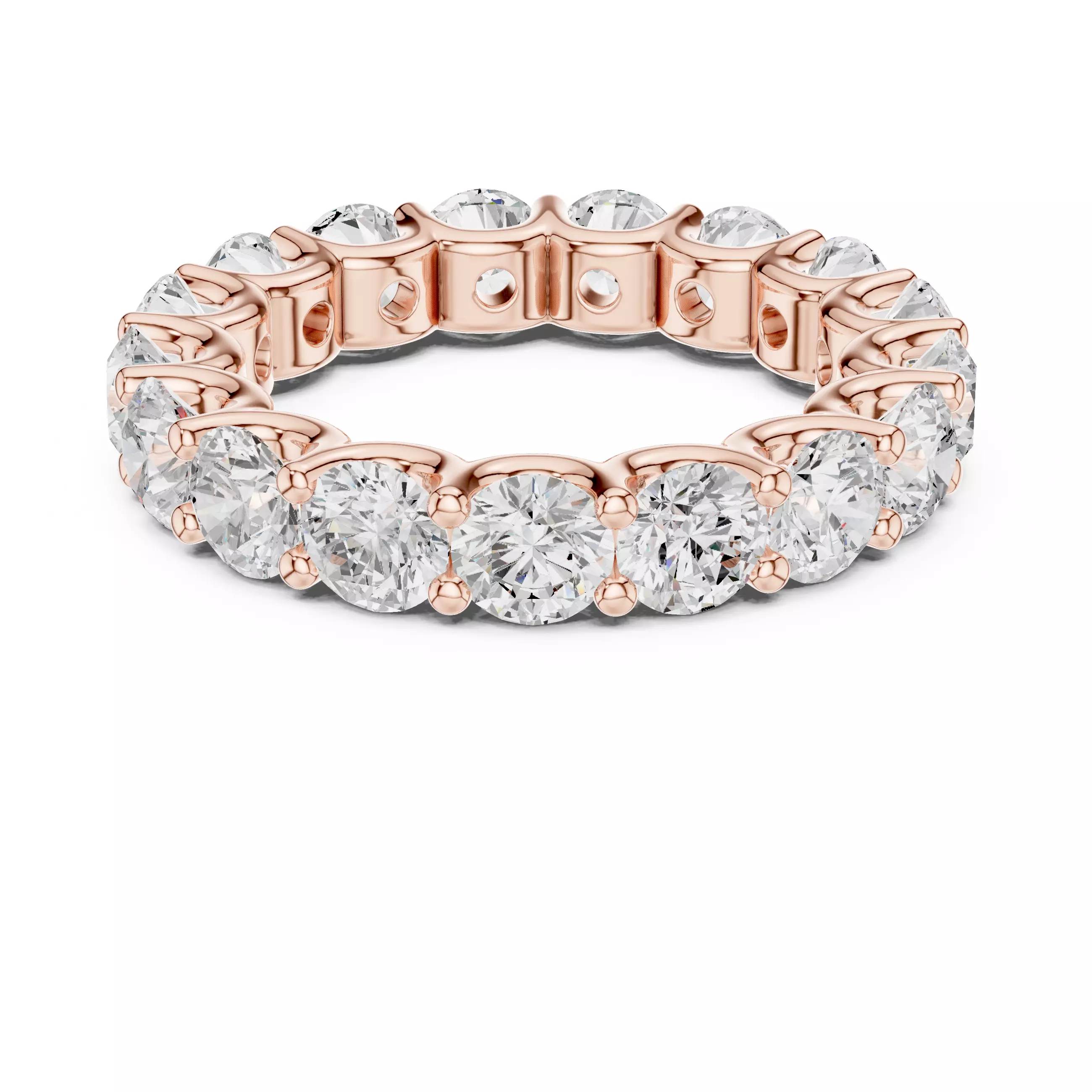 Eternity Band Ring 3dm stl renders animation details 3D print model_11