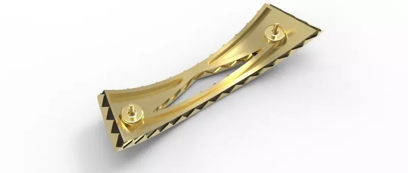 Metal Zamak Bridle 3D print model_4