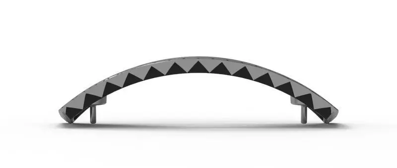 Metal Zamak Bridle 3D print model_3