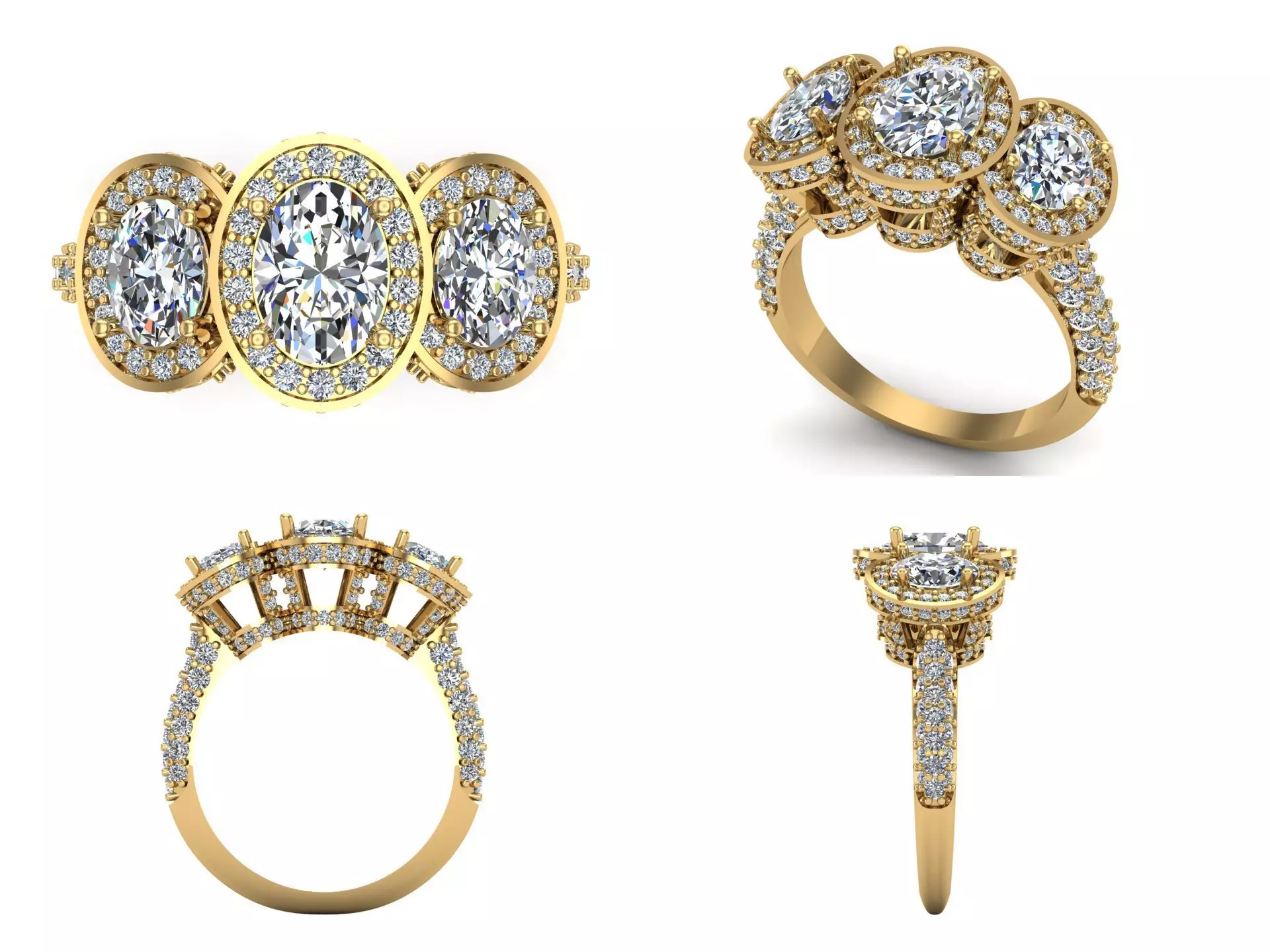 Ring ri240 3D print model_5