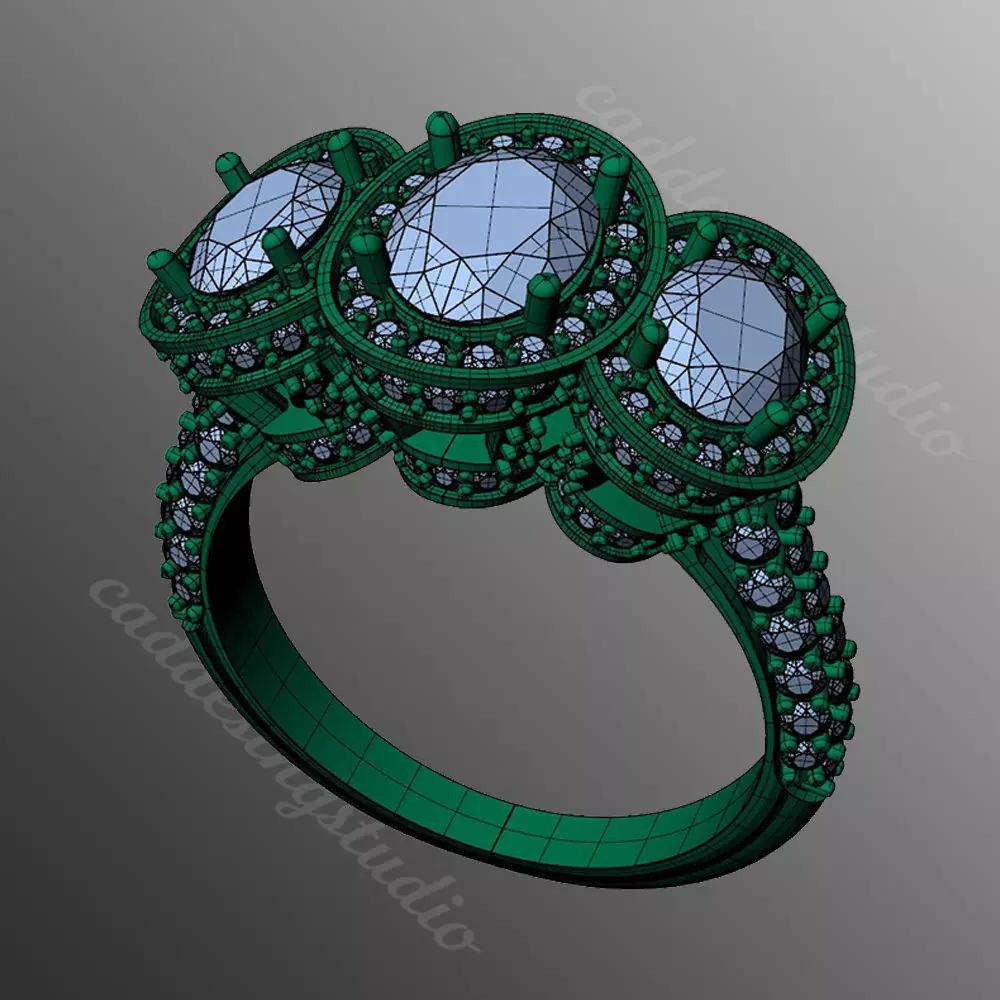Ring ri240 3D print model_2