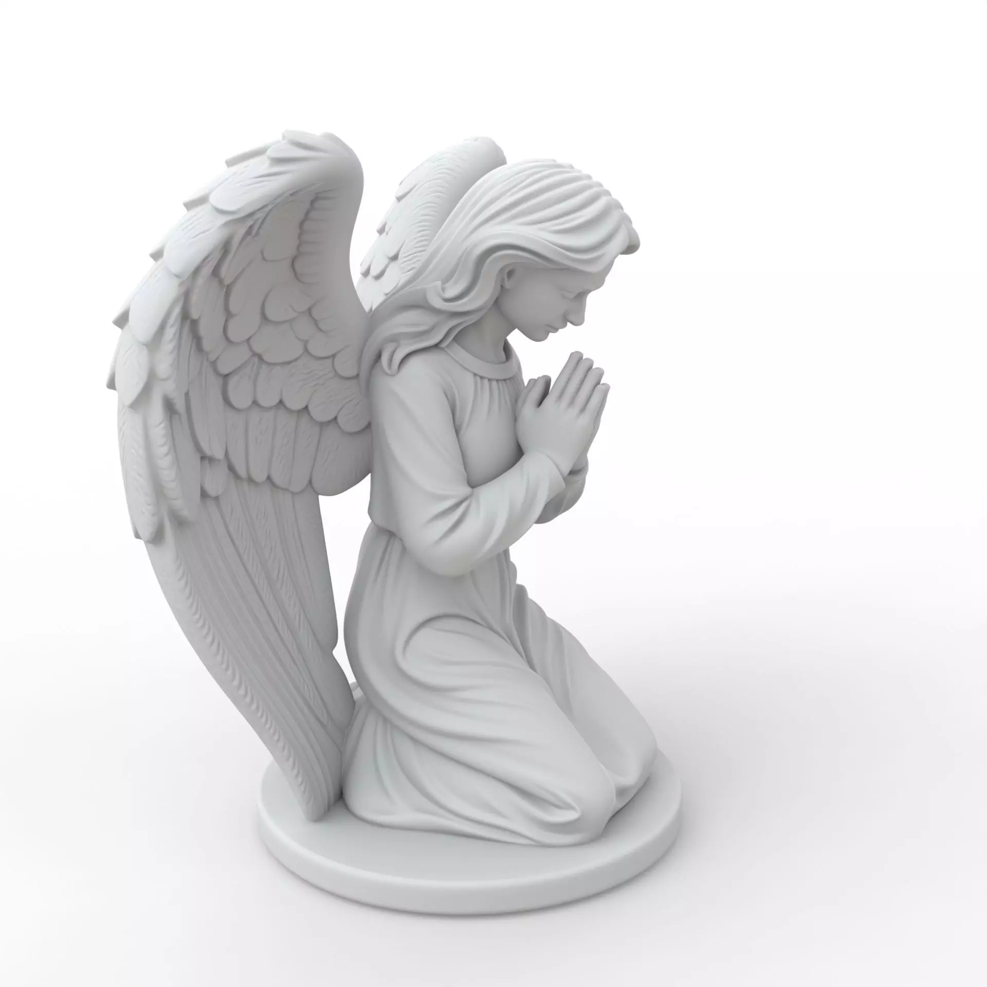 Angel 3D Print Model 3D print model_4