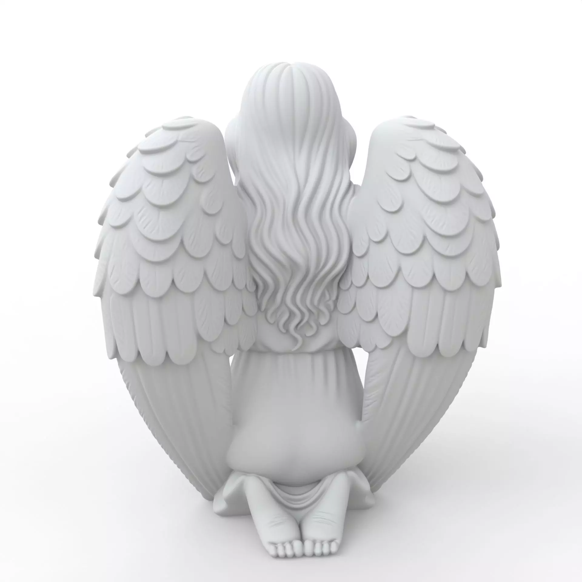 Angel 3D Print Model 3D print model_2