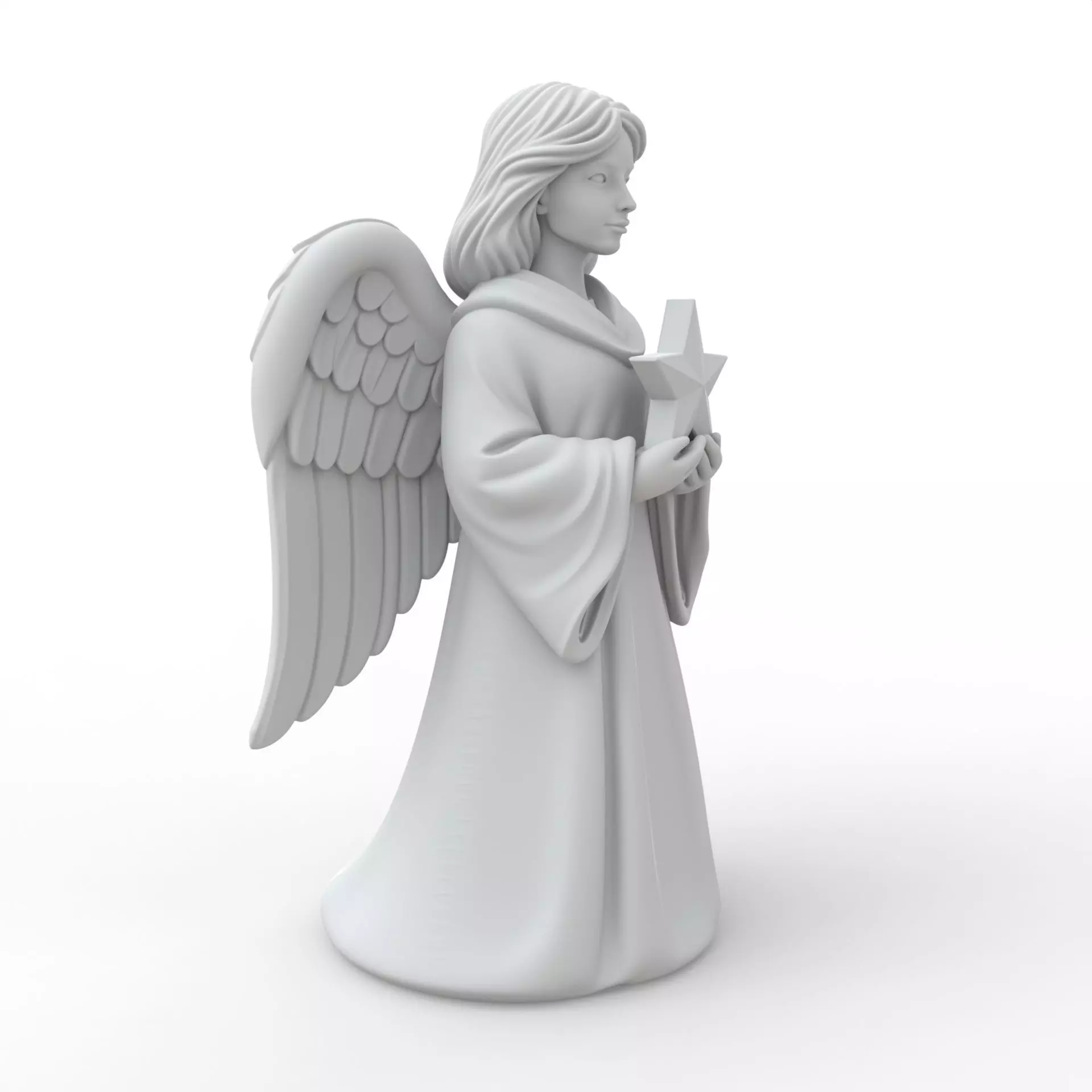 Angel 3D Print Model 3D print model_4