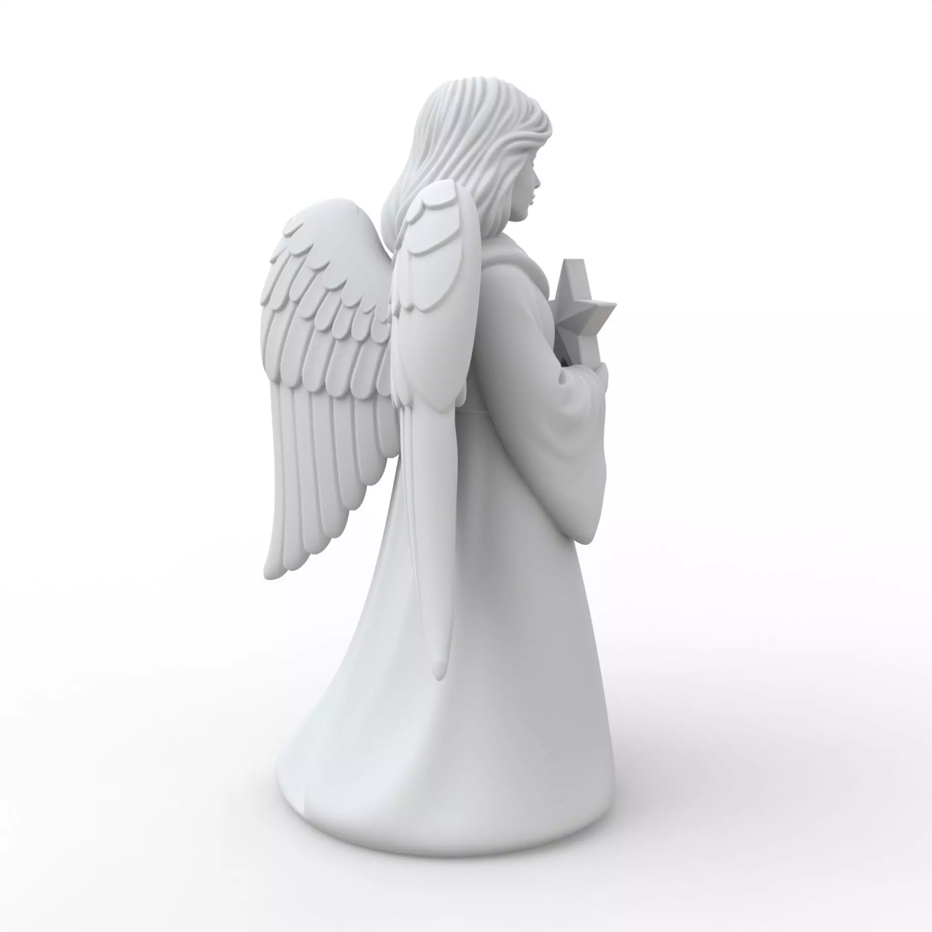 Angel 3D Print Model 3D print model_3