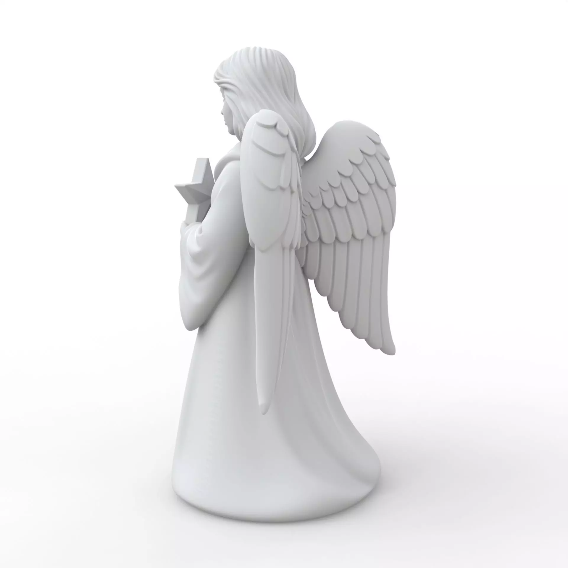 Angel 3D Print Model 3D print model_1