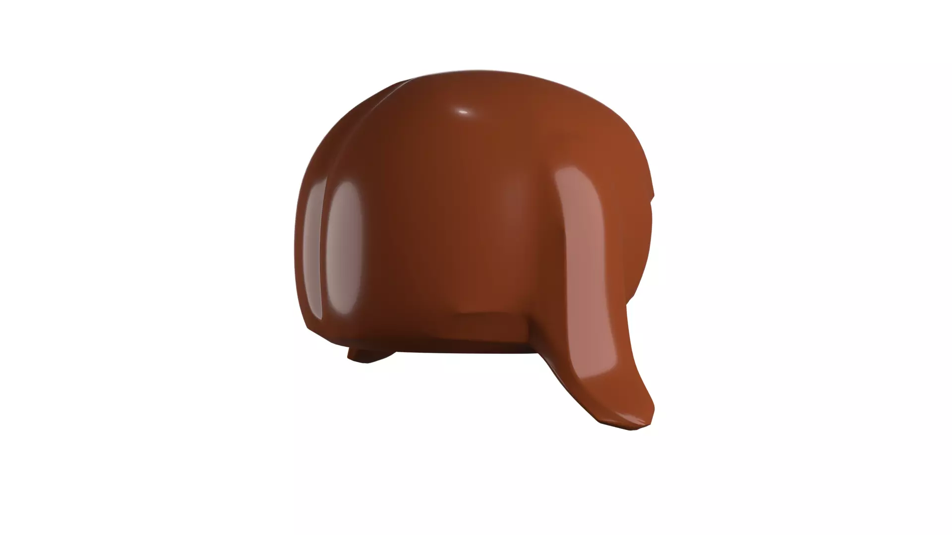 Custom3Dprint Minifigure Accessory - Minifigure Hair S2 - 095 3D print model_32