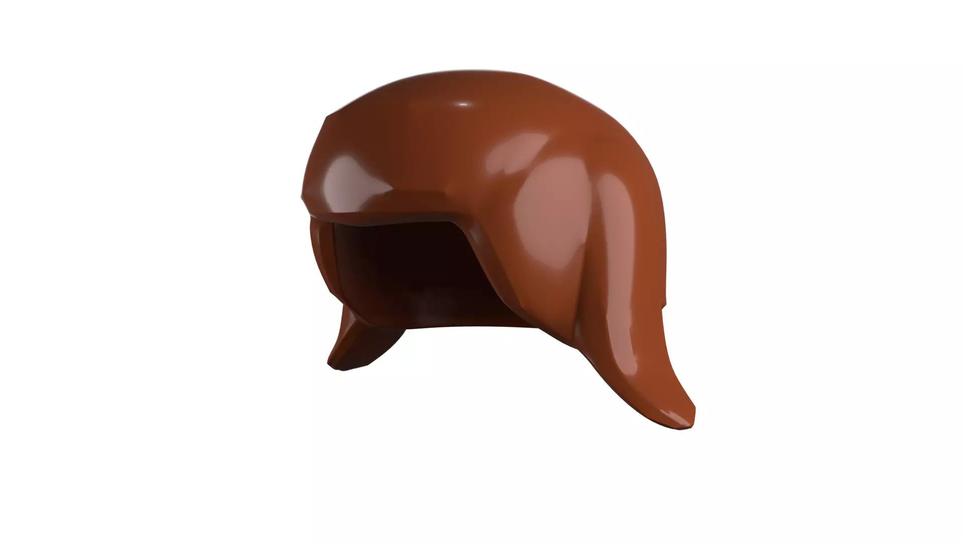 Custom3Dprint Minifigure Accessory - Minifigure Hair S2 - 095 3D print model_76