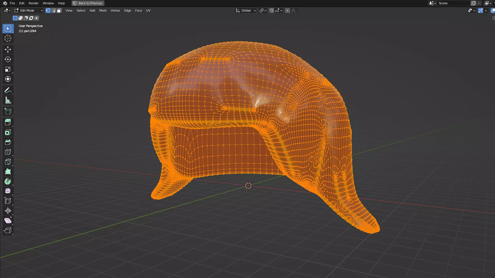 Custom3Dprint Minifigure Accessory - Minifigure Hair S2 - 095 3D print model_1