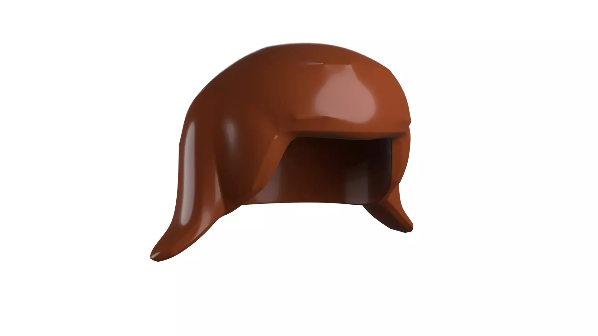 Custom3Dprint Minifigure Accessory - Minifigure Hair S2 - 095 3D print model_12