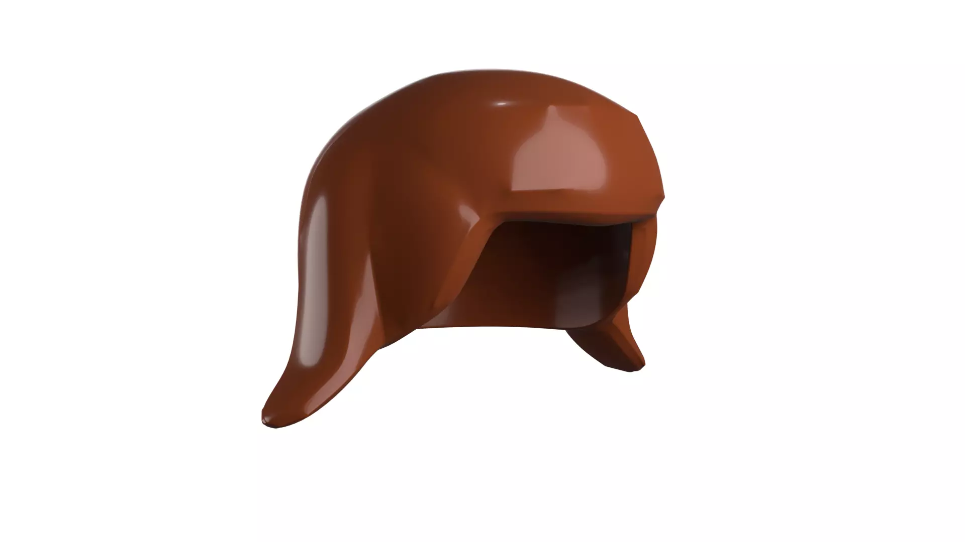 Custom3Dprint Minifigure Accessory - Minifigure Hair S2 - 095 3D print model_14