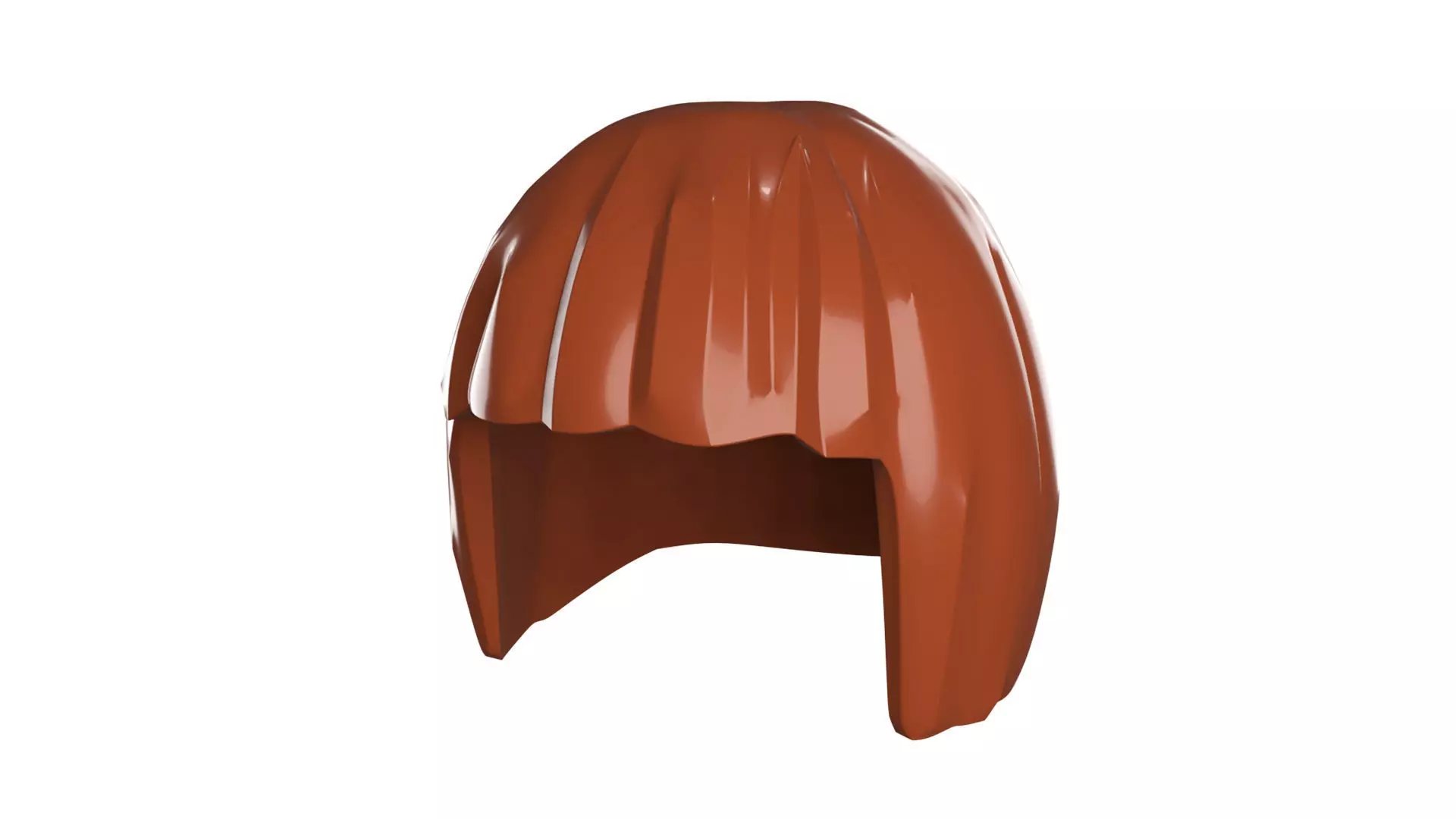 Custom3Dprint Minifigure Accessory - Minifigure Hair S2 - 097 3D print model
