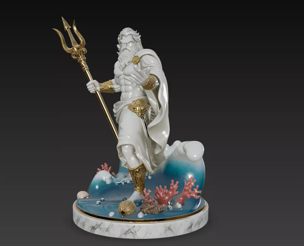 Poseidon Collection - Kings of the Ocean 3D Bundle _8