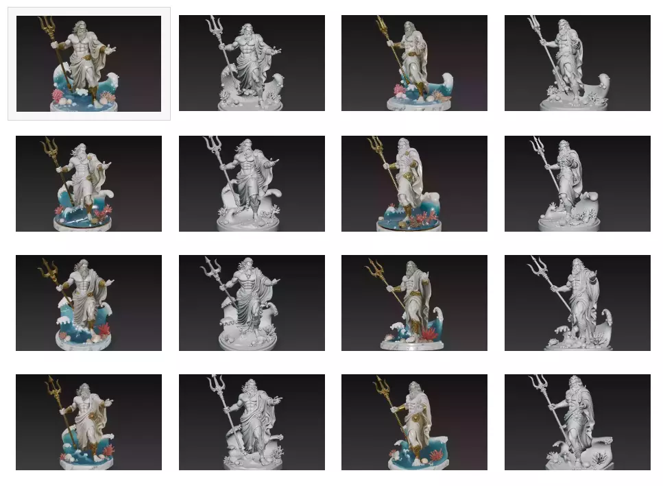 Poseidon Collection - Kings of the Ocean 3D Bundle _0