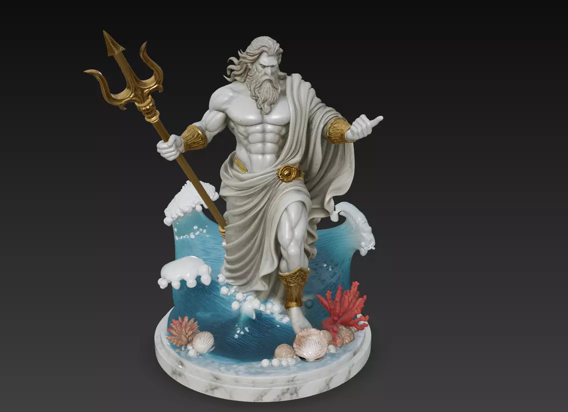 Poseidon Collection - Kings of the Ocean 3D Bundle _10