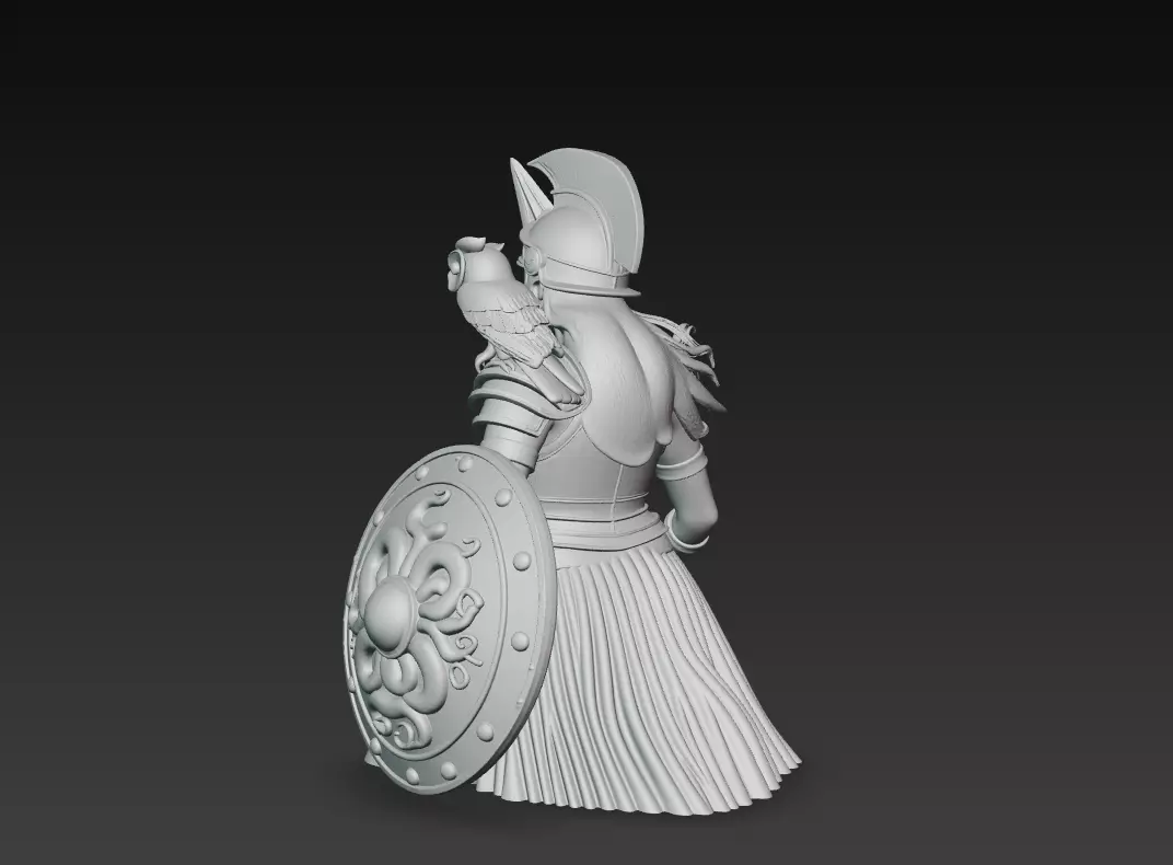 Athena Collection - Goddess of Wisdom and War 3D Bundle _13