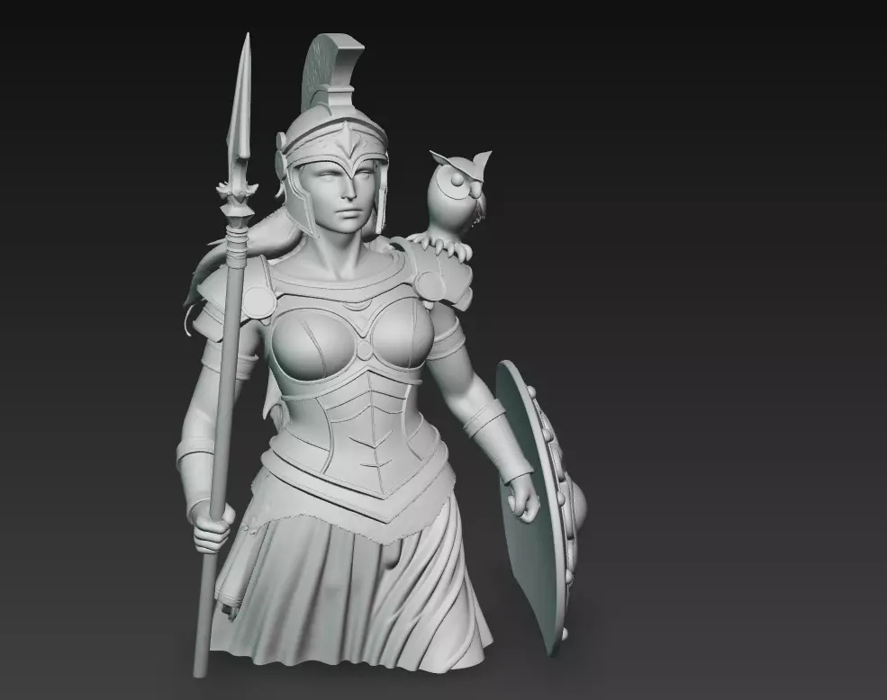 Athena Collection - Goddess of Wisdom and War 3D Bundle _5