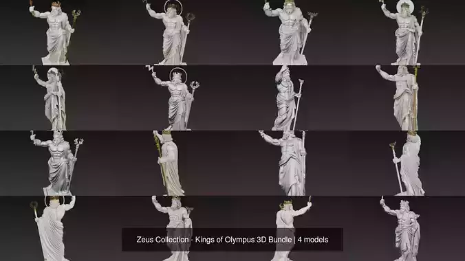 Zeus Collection - Kings of Olympus 3D Bundle
