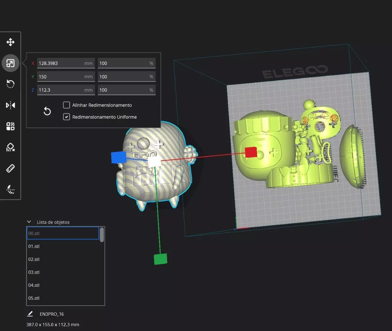 Happy Clown 01 3D print model_4
