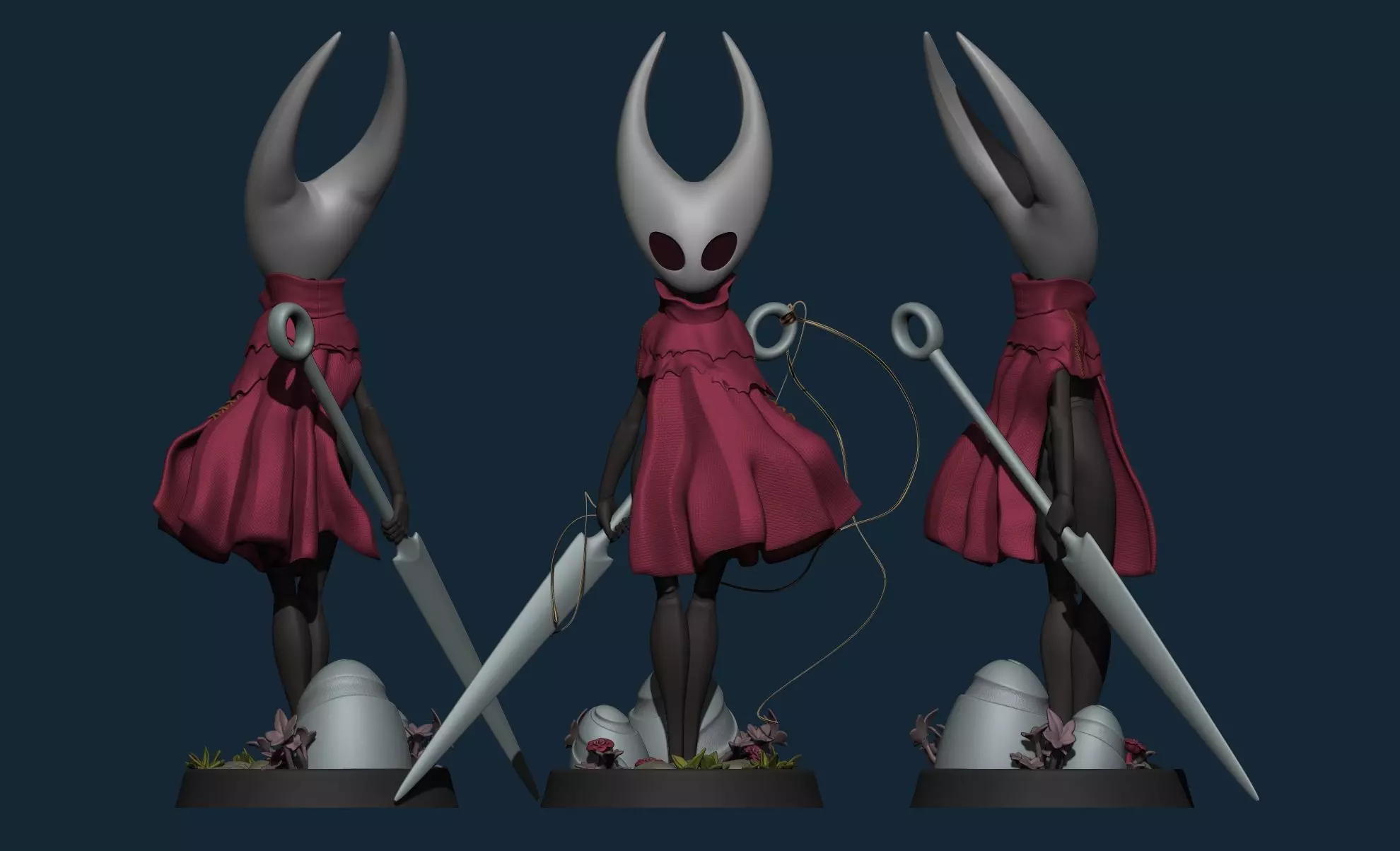 Hornet - Hollow Knight Silksong 3D print model_2