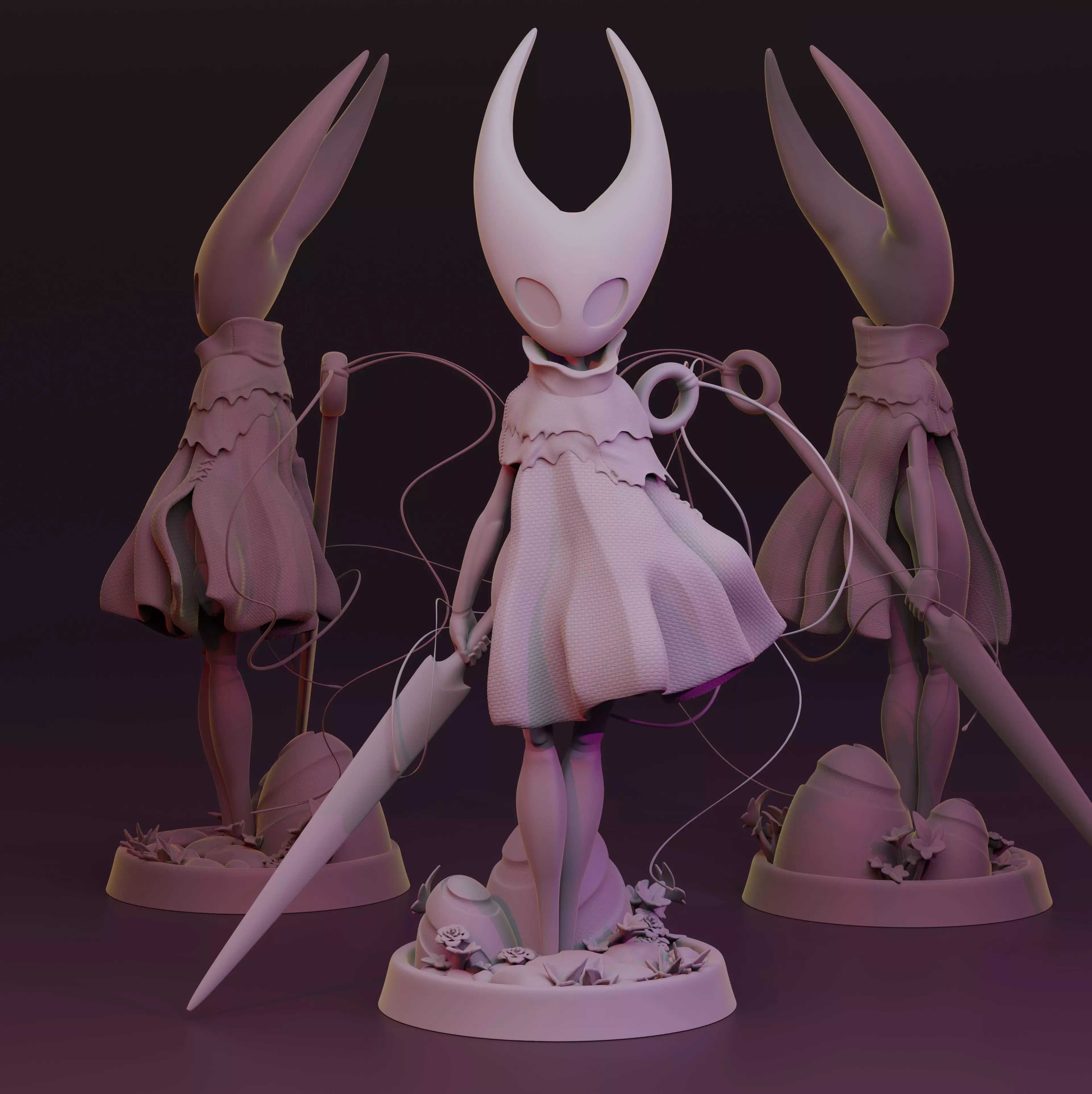 Hornet - Hollow Knight Silksong 3D print model_3