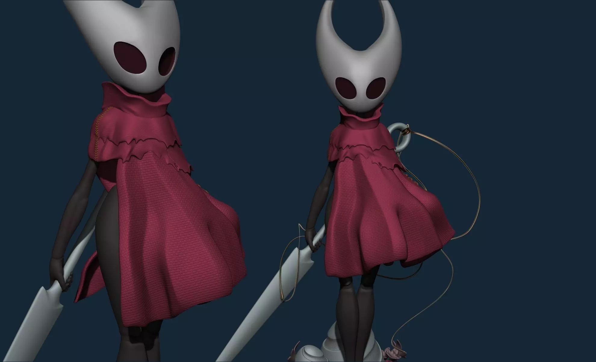 Hornet - Hollow Knight Silksong 3D print model_0