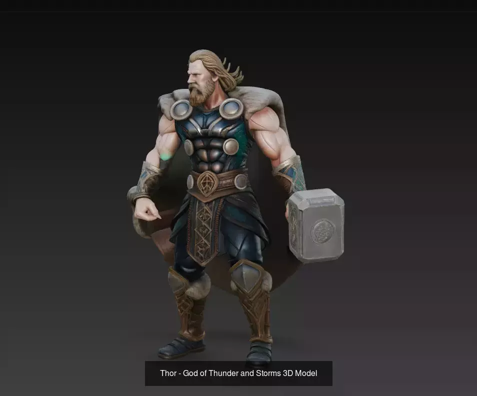 Thor - Odin Collection - Norse Gods of Thunder 3D Bundle _2