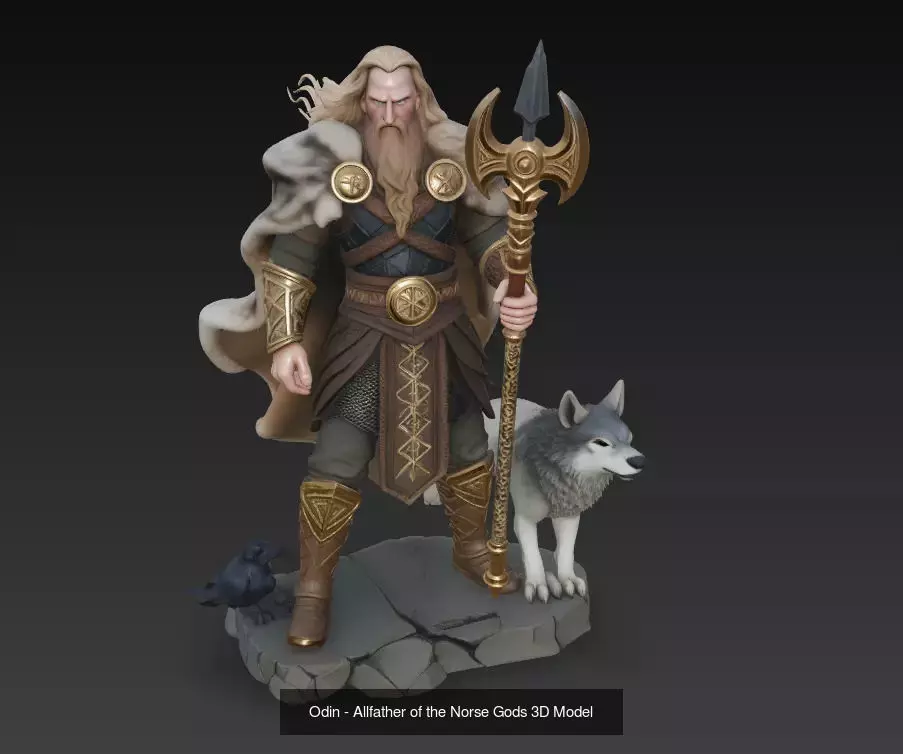 Thor - Odin Collection - Norse Gods of Thunder 3D Bundle _1