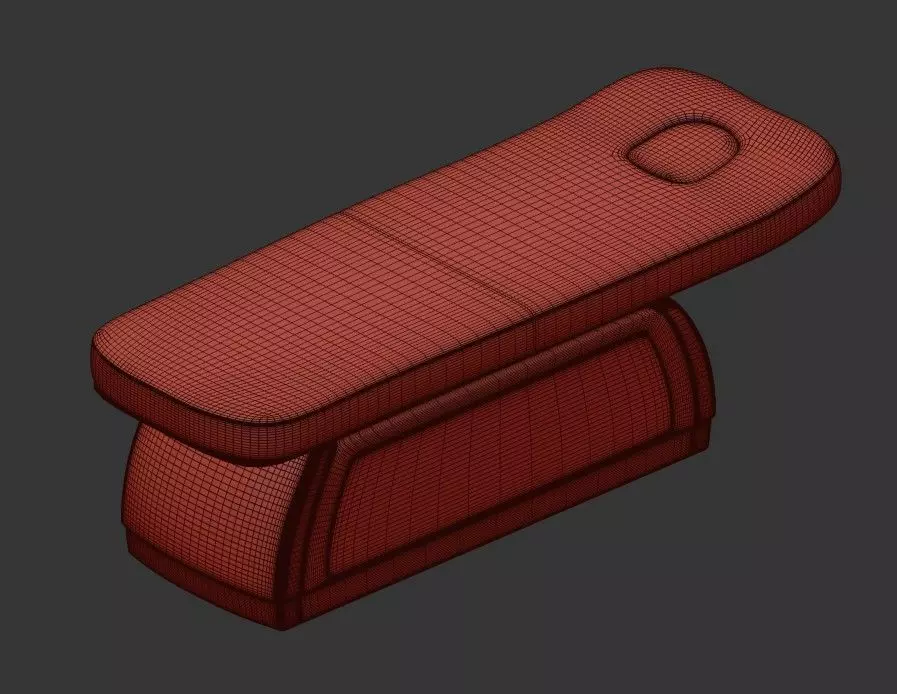 Relax Massage Table 3D model_10