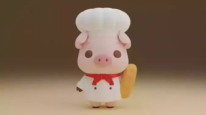 Chef pig 12