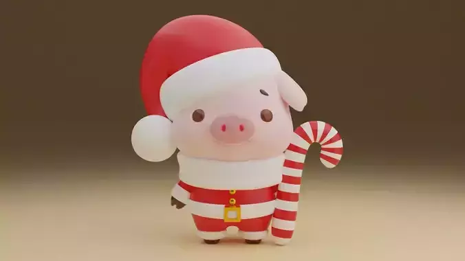 Christmas pig 11