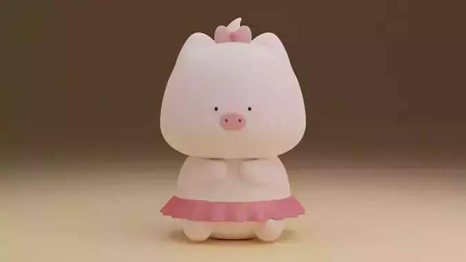 Cute pig 09