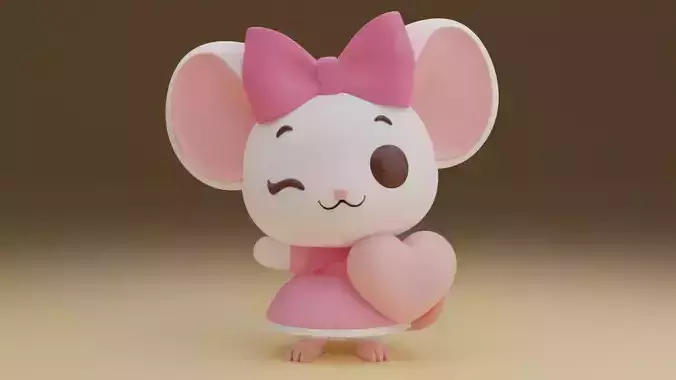 Valentine mouse 09